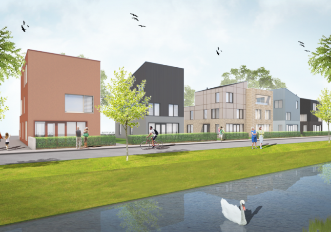 6 woningen Columbuskwartier